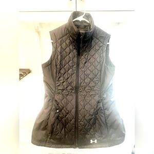 Vintage Under Armour Women’s Black Outdoor Vest, Sz Small
